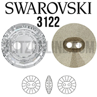 3122 Swarovski Crystal 10mm Button