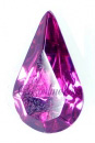 4320 & 4300 GlitzStone Crystal Dark Fuchsia Pear Fancy Rhinestone 8x13mm 1 Dozen