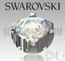 4927 Swarovski Crystal AB 16ss Chaton Montee Pointed Back Sew-On Rhinestones 1 Dozen