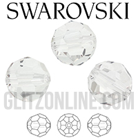 5000 Swarovski Crystal 4mm Round Beads 6 Pieces