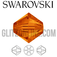 5328 Swarovski Crystal Hyacinth Bicone 4mm Beads 1 Dozen