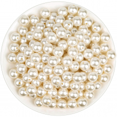 Japanese Cultura Natural Glass Pearl Beads 12mm 1 Dozen
