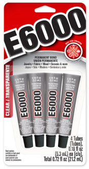E6000 4-Pack of Mini Tubes