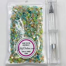 Multi Color Craft Mix (90 Grams): Glitz and Glamour