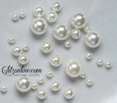 Japanese Luster White Dyeable Glass Faux Solid Pearl 4.5mm 6 Dozen