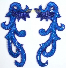 4008 Sequin Applique Pair