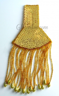 4012 Sequin Epaulette Applique