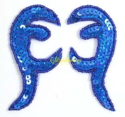 4015 Sequin Applique Wings