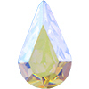 4300-2 Swarovski Crystal AB Pear Cushion Back Rhinestones