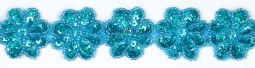 4306 Sequin Flower Trim