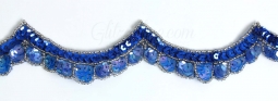 4307 Sequin Scallop Trim