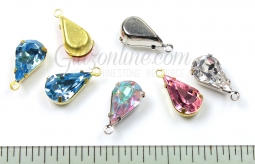 4917 Swarovski Crystal 13x7.8mm Pear Rhinestone Jewelry Settings