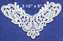 3010- Ivory Venice Lace Applique