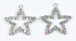 7016 Crystal Rhinestone Heart Pendants