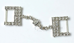 7086 Crystal Rhinestone Connector