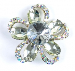 7246 Rhinestone AB Crystal Pin