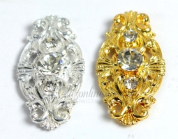 7264 Austrian Crystal Rhinetone Button