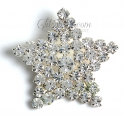 7270 2" Austrian Crystal Rhinestone Star