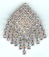 7273 Austrian Crystal Rhinestone Ornament