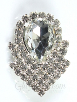 7299 Crystal Rhinestone Button or Ornament