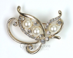 7303 Crystal Rhinestone Pin