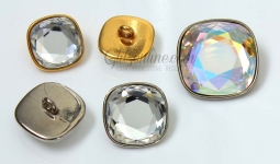 7332 Swarovski Crystal Rhinestone Button