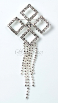 7350 Crystal Rhinestone Pin