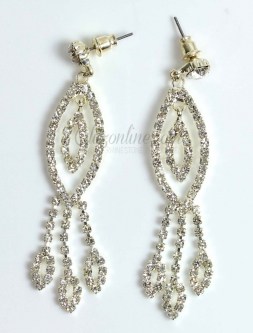 7434 Crystal Rhinestone Earrings