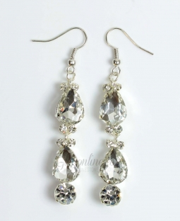 7437 Crystal Rhinestone Earrings