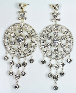 7442 Crystal Rhinestone Earrings