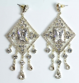 7444 Crystal Rhinestone Earrings