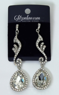 7450 Crystal Rhinestone Earrings