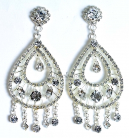 7461 Crystal Rhinestone Earrings