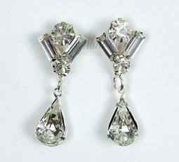 7462 Crystal Rhinestone Earrings