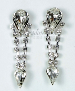 7463 Crystal Rhinestone Earrings