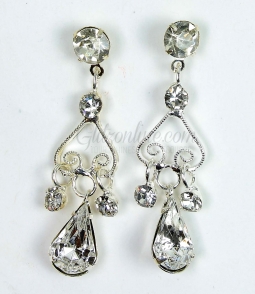 7464 Crystal Rhinestone Earrings