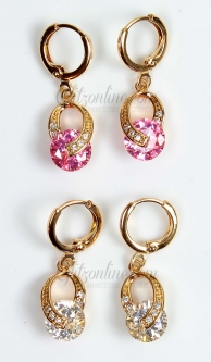 7471 Rhinestone Earrings