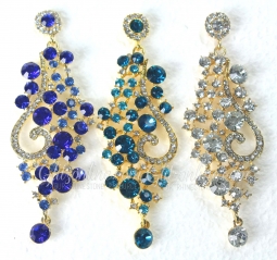 7472 Rhinestone Earrings