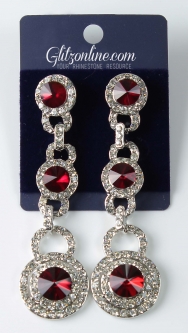 7475 Rhinestone Earrings