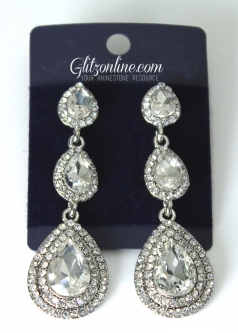 7478 Rhinestone Earrings