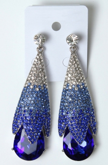 7494 Crystal Rhinestone Earrings