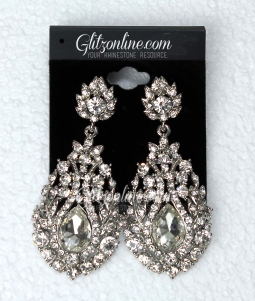 7526 Crystal Rhinestone Earrings