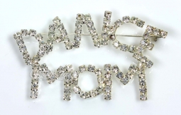 7643 Crystal Rhinestone Dance Moms Pin