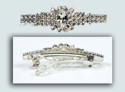 7658 Crystal Rhinestone Hair Barrette