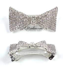 7662 Crystal Rhinestone Hair Barrette