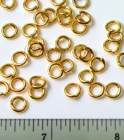 9084 6mm Jump Rings Jewelry Components