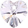 6202 Swarovski Crystal Heart Pendant Beads