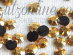 Resin Jelly Metallic Gold 20ss (4.6mm) Flatback Rhinestones