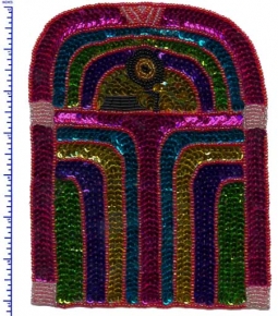 4076 Sequin Applique Juke Box