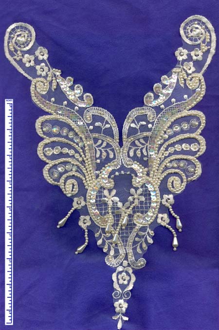 Lace bodice applique hotsell